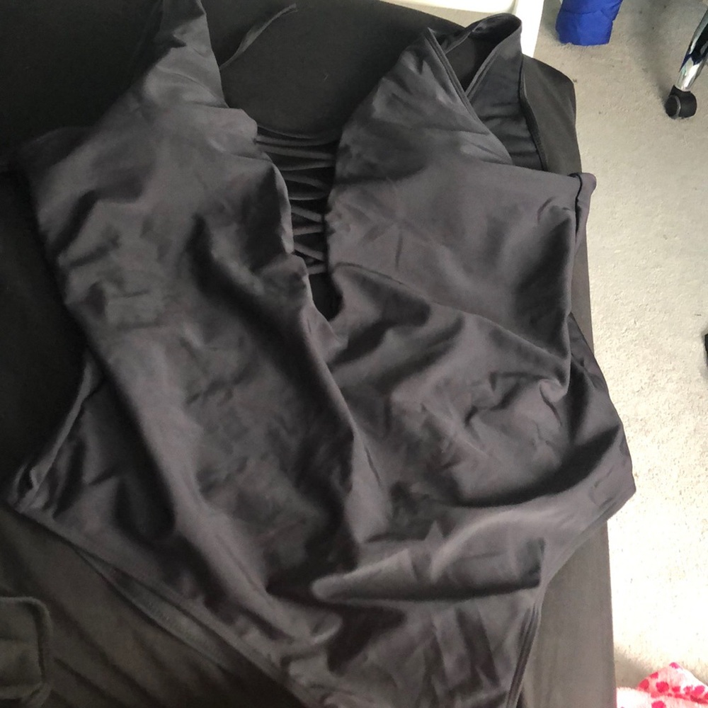 Black bathing suit